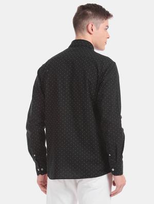 black printed casual shirt - 17616692 - Standard Image - 3
