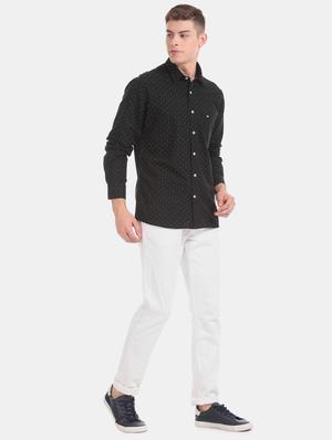 black printed casual shirt - 17616692 - Standard Image - 4