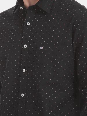 black printed casual shirt - 17616692 - Standard Image - 6
