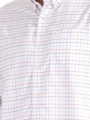 white checkered casual shirt - 17616701 - Standard Image - 5