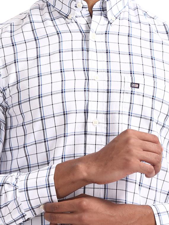 white checkered casual shirt - 17616835 - Zoom Image - 5
