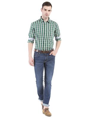 green checkered casual shirt - 17616896 - Standard Image - 4