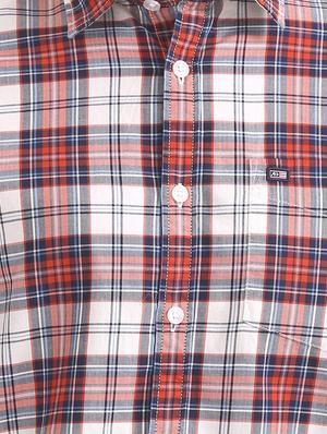 multi colored checkered casual shirt - 17616976 - Standard Image - 5