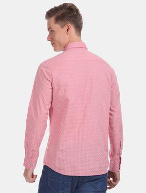 pink printed casual shirt - 17617165 - Standard Image - 3