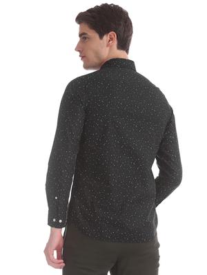 black printed casual shirt - 17617229 - Standard Image - 3