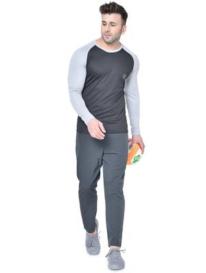 black color block raglan t-shirt - 17617329 - Standard Image - 4