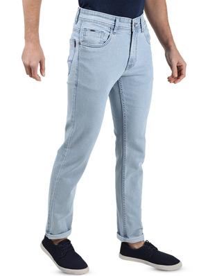 blue light washed denim jeans - 17617468 - Standard Image - 2