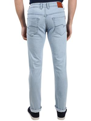 blue light washed denim jeans - 17617468 - Standard Image - 3