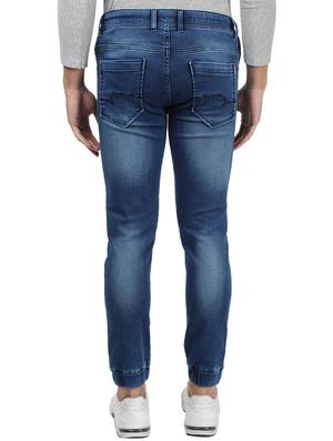 blue light washed jogger - 17617472 - Standard Image - 3