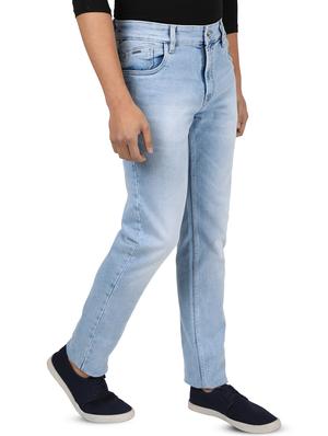 blue light washed denim jeans - 17617473 - Standard Image - 2