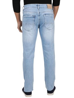 blue light washed denim jeans - 17617473 - Standard Image - 3