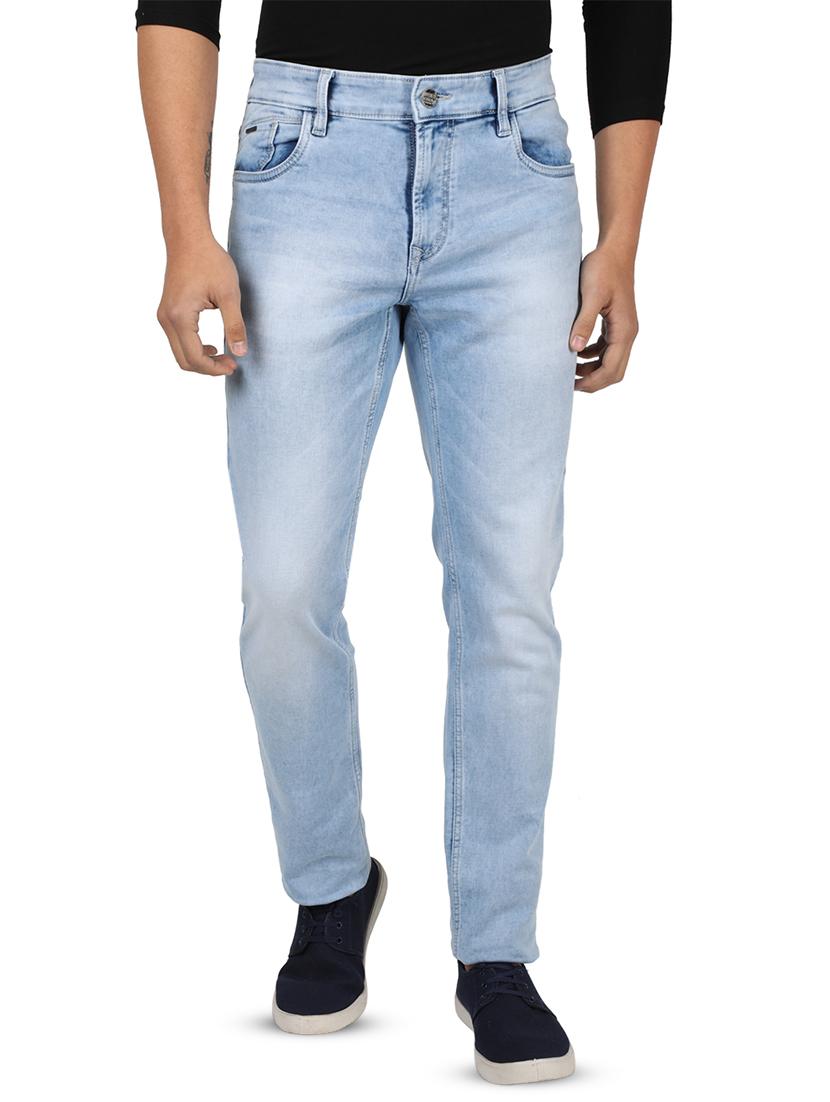 blue light washed denim jeans - 17617473 - Zoom Image - 1