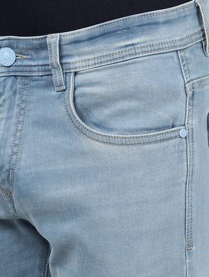 blue light washed denim jeans - 17617476 - Standard Image - 5