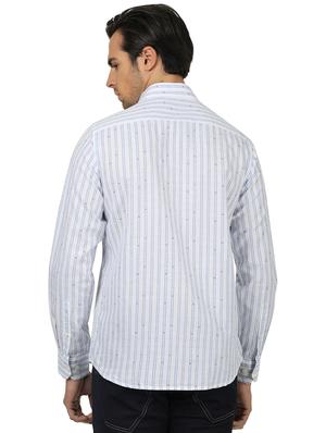 white striped casual shirt - 17617489 - Standard Image - 3