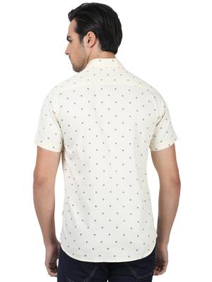 yellow printed casual shirt - 17617495 - Standard Image - 3