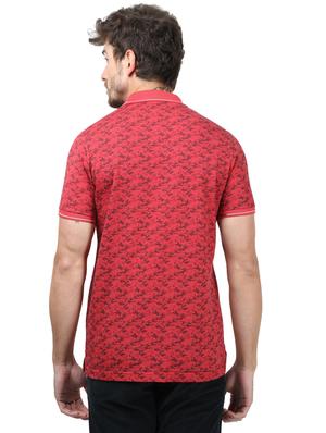 red camouflage polo t-shirt - 17617553 - Standard Image - 3