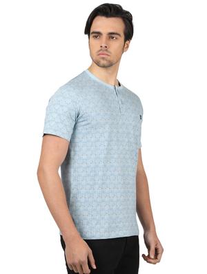 blue printed t-shirt - 17617567 - Standard Image - 2