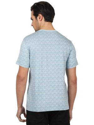 blue printed t-shirt - 17617567 - Standard Image - 3