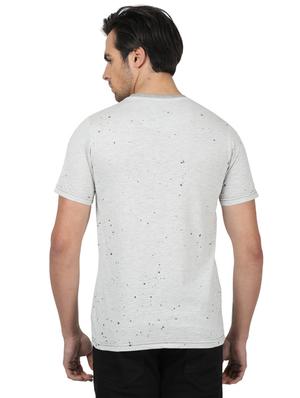 grey printed t-shirt - 17617572 - Standard Image - 3