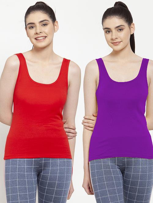 set of 2 camisoles - 17617616 - Standard Image - 1