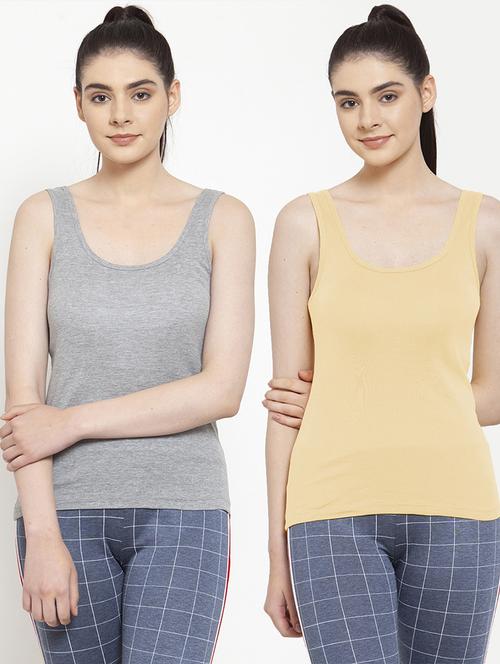 set of 2 camisoles - 17617619 - Standard Image - 1