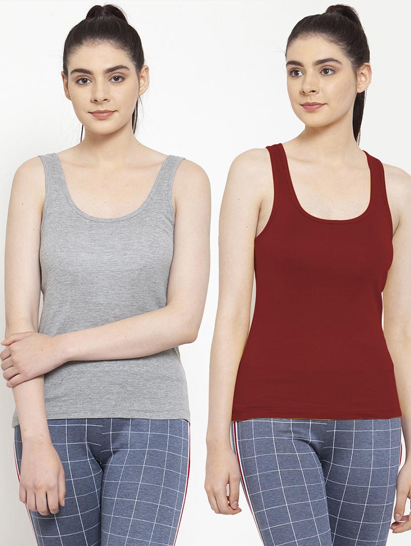 set of 2 camisoles - 17617621 - Zoom Image - 1