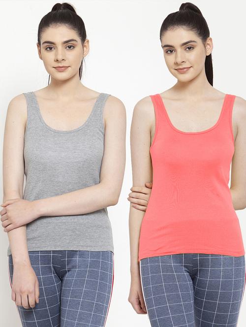 set of 2 camisoles - 17617622 - Standard Image - 1
