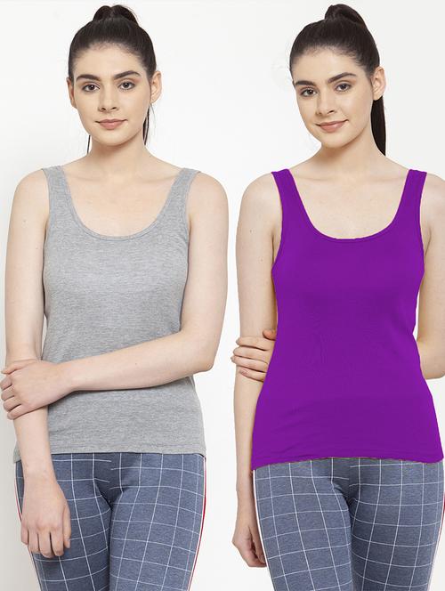 set of 2 camisoles - 17617623 - Standard Image - 1