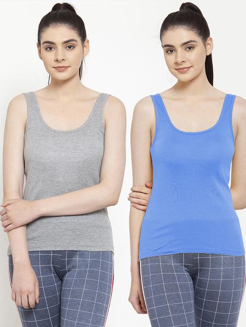 set of 2 camisoles - 17617624 - Standard Image - 1