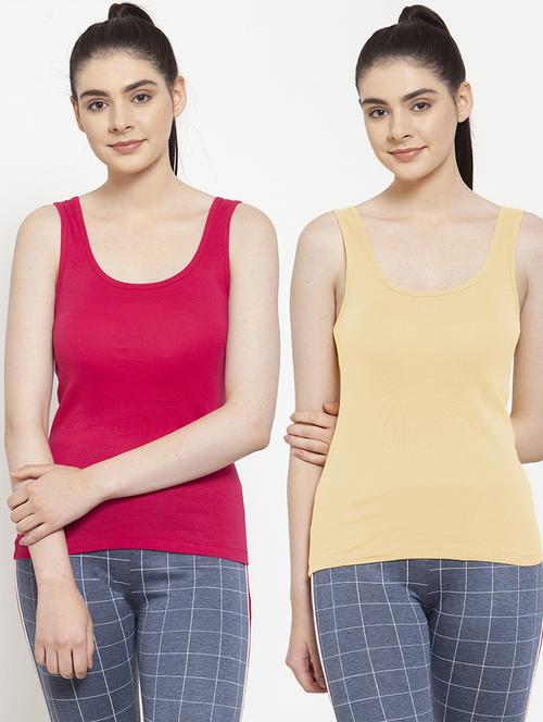 set of 2 camisoles - 17617640 - Standard Image - 1