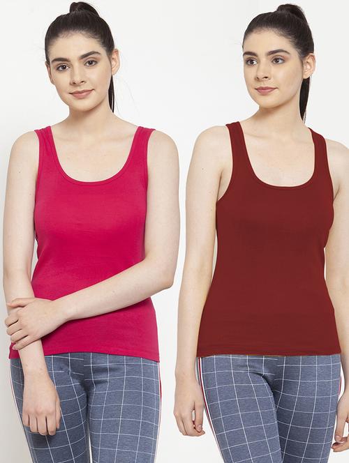 set of 2 camisoles - 17617642 - Standard Image - 1