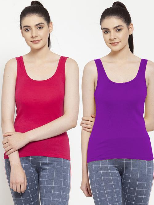 set of 2 camisoles - 17617644 - Standard Image - 1