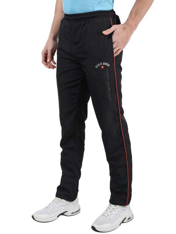 black side striped full length track pant - 17617648 - Zoom Image - 2