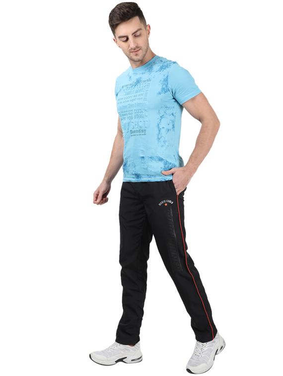 black side striped full length track pant - 17617648 - Zoom Image - 4