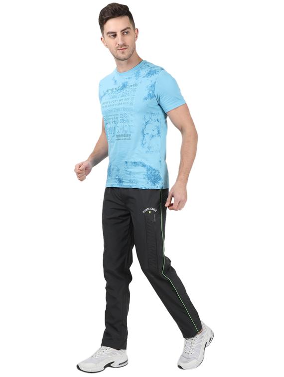 grey side striped full length track pant - 17617649 - Zoom Image - 4