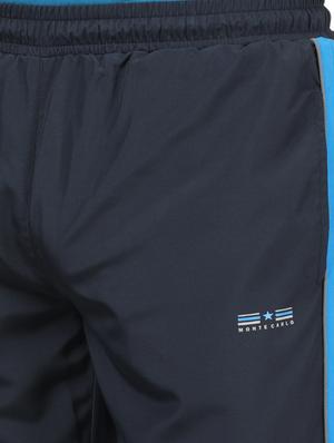 navy blue side striped full length track pant - 17617650 - Standard Image - 5