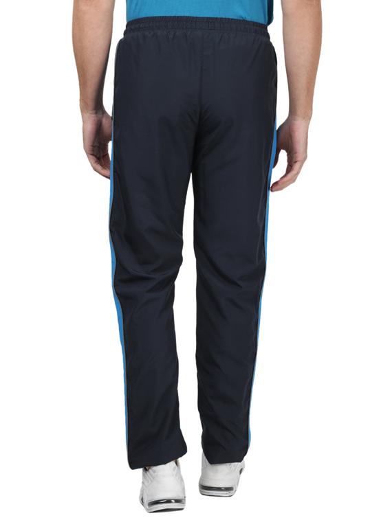 navy blue side striped full length track pant - 17617650 - Zoom Image - 3