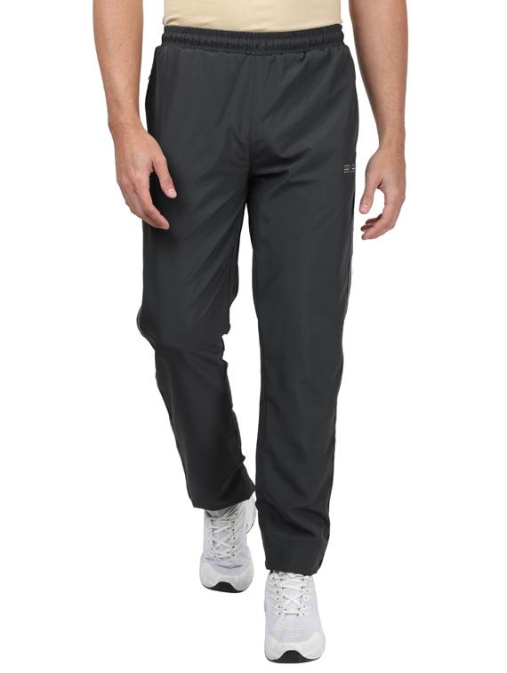 grey side striped full length track pant - 17617651 - Zoom Image - 1