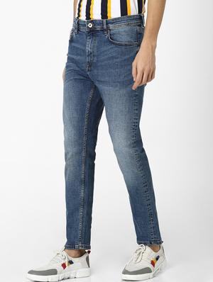 blue light washed denim jeans - 17617679 - Standard Image - 2