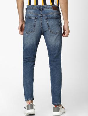blue light washed denim jeans - 17617679 - Standard Image - 3