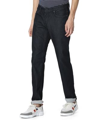 dark blue plain denim jeans - 17617681 - Standard Image - 2