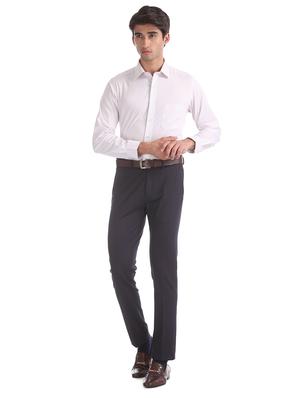 white self design formal shirt - 17617736 - Standard Image - 4
