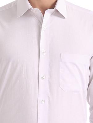 white self design formal shirt - 17617736 - Standard Image - 5