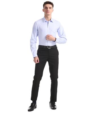 blue checkered formal shirt - 17617814 - Standard Image - 4