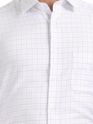 white checkered formal shirt - 17617899 - Standard Image - 5