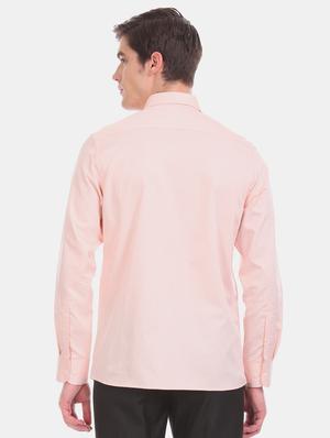 pink checkered formal shirt - 17617907 - Standard Image - 3