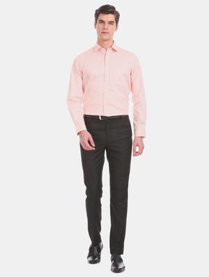 pink checkered formal shirt - 17617907 - Standard Image - 4