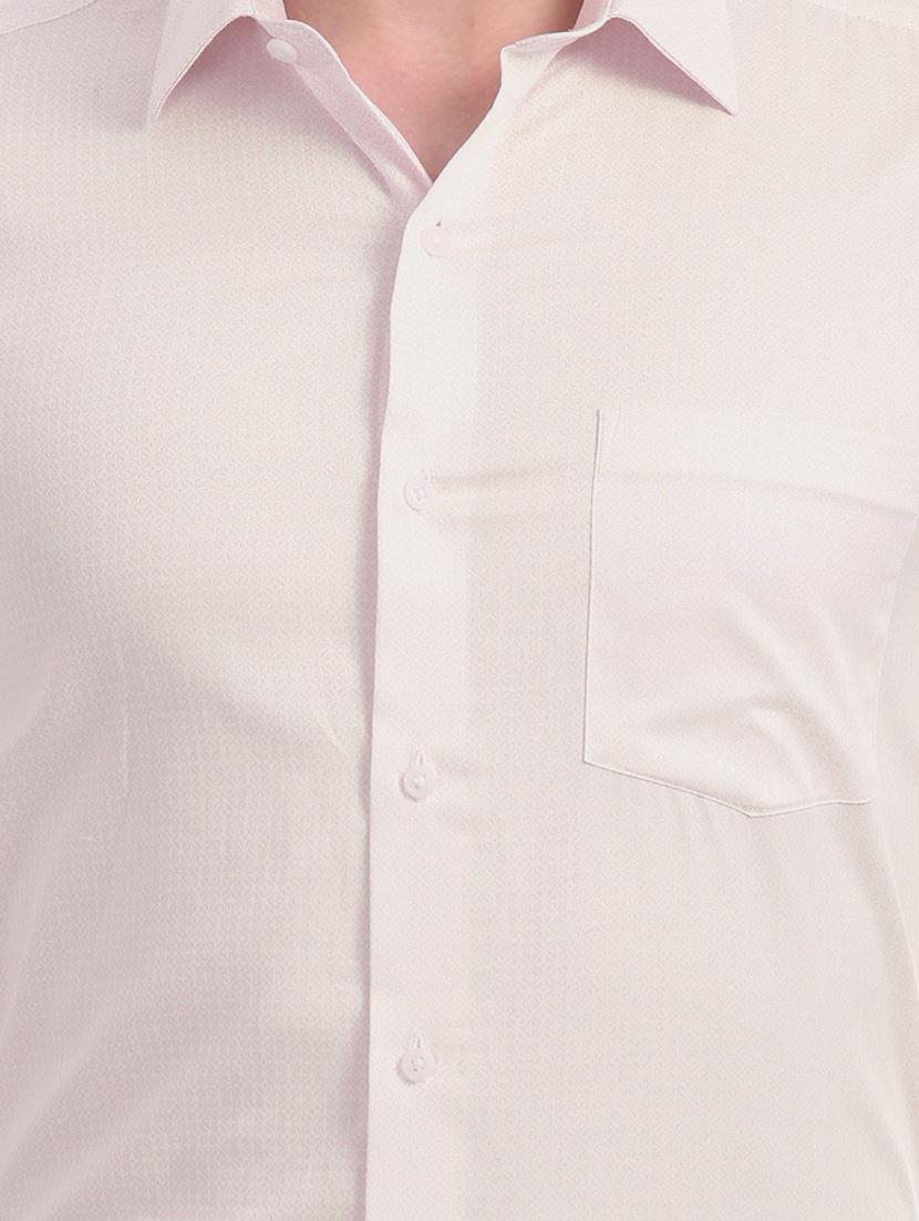 pink printed formal shirt - 17617916 - Zoom Image - 5