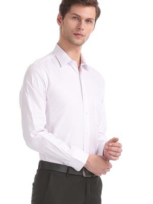 pink self design formal shirt - 17617961 - Standard Image - 2