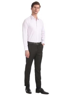 pink self design formal shirt - 17617961 - Standard Image - 5